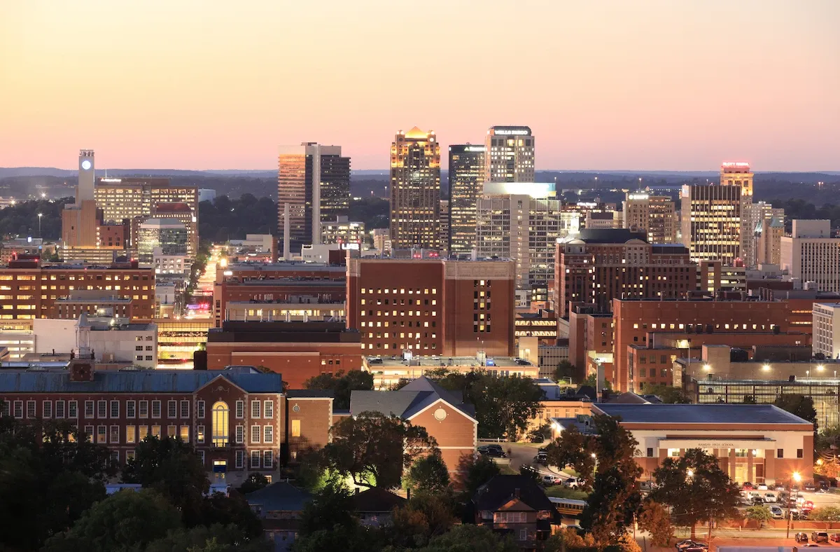 birmingham alabama cityscape